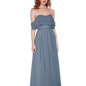 Azazie Haden in Twilight Bridesmaid Dress (+ garment bag)